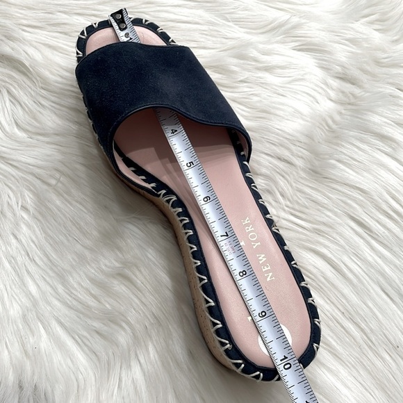 KATE SPADE Cosette Leather Wedge Sandals - Picture 12 of 12